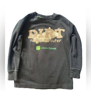 John Deere Dirt Makes Me Cuter size 5-6.